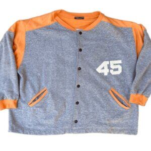 ET VOUS VTG Designer France Button Varsity Jacket​​​​​​​